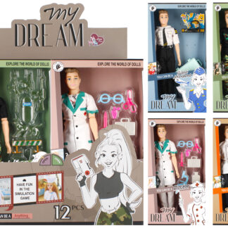 DOLL 29CM BOY CAREER DISP  29CM