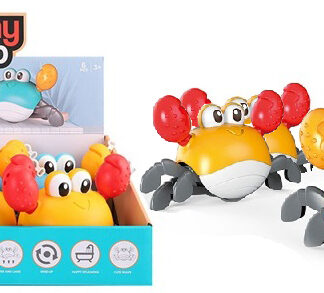 ANIMALS - CARTOON wind up CRAB DISP  20X14