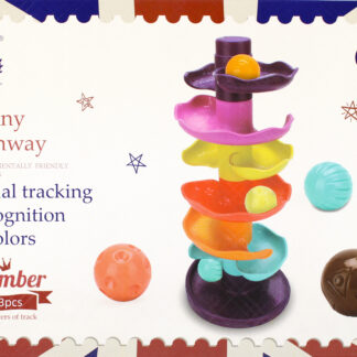 BABY TOYS - PYRAMID COLOUR BOX  42X29X10