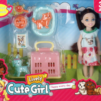 DOLL 14CM + ACCESS. WB 21X18X6