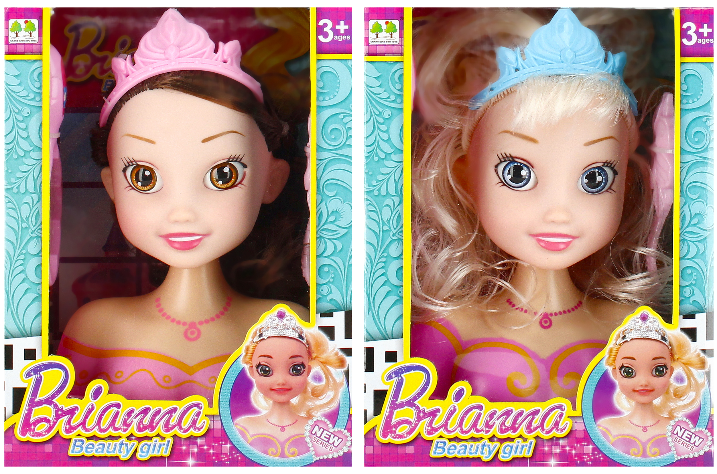 DOLL - STYLING HEAD WB 14X19X9