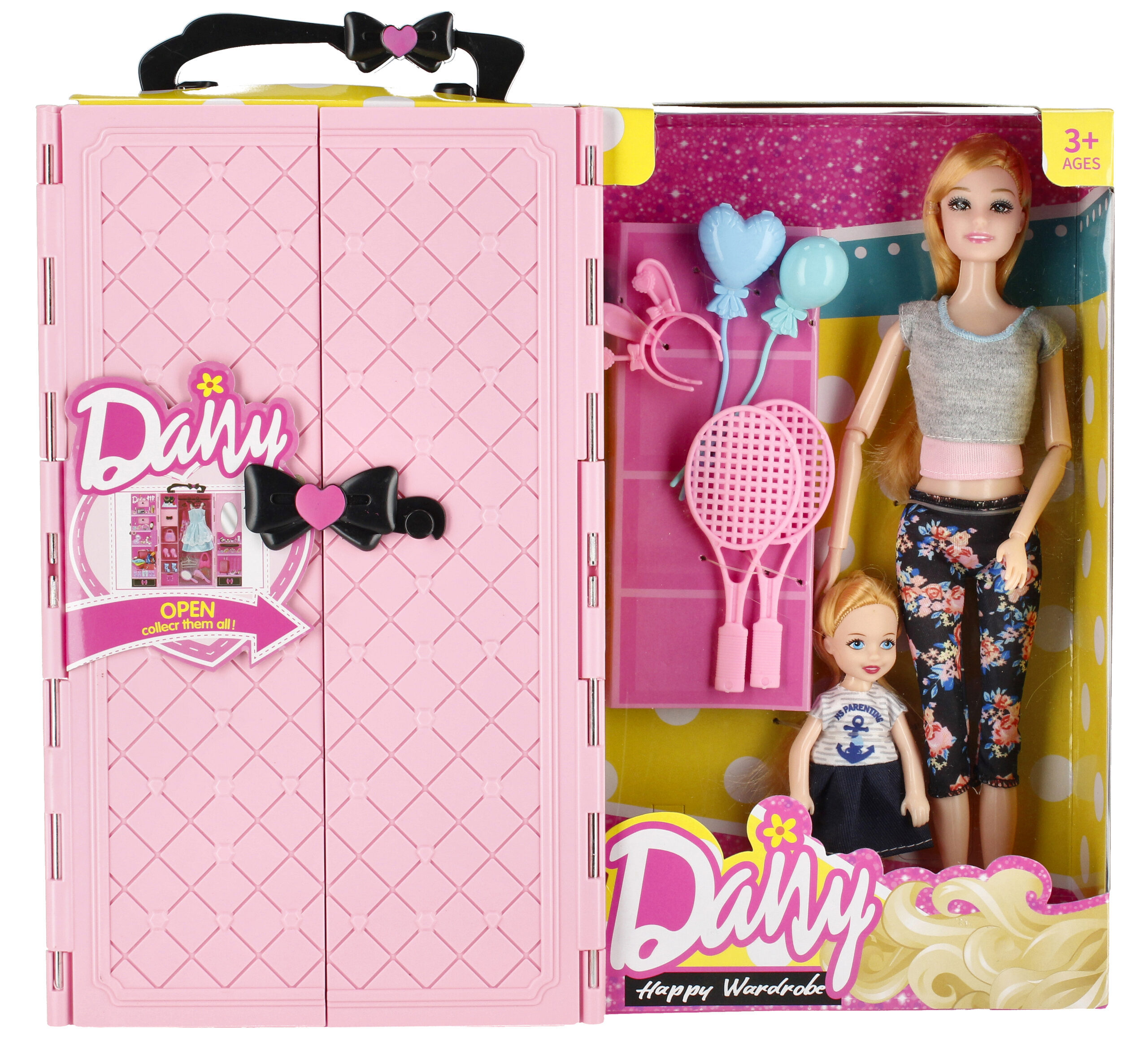 DOLL + ACCESS. WB 36X31X7