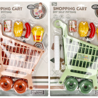 SUPERMARKET TROLLEY + ACCESS. B/C  28X42X5