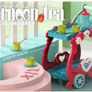 KITCHEN SET TRAY/SERVING TROLLEY COLOUR BOX  58X38X9