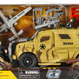 CAR - MILITARY CAR + ACCESS. WB  44X25X12