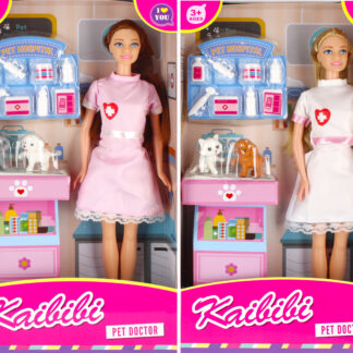 DOLL 29CM + ACCESS. VET WB 19X32X6