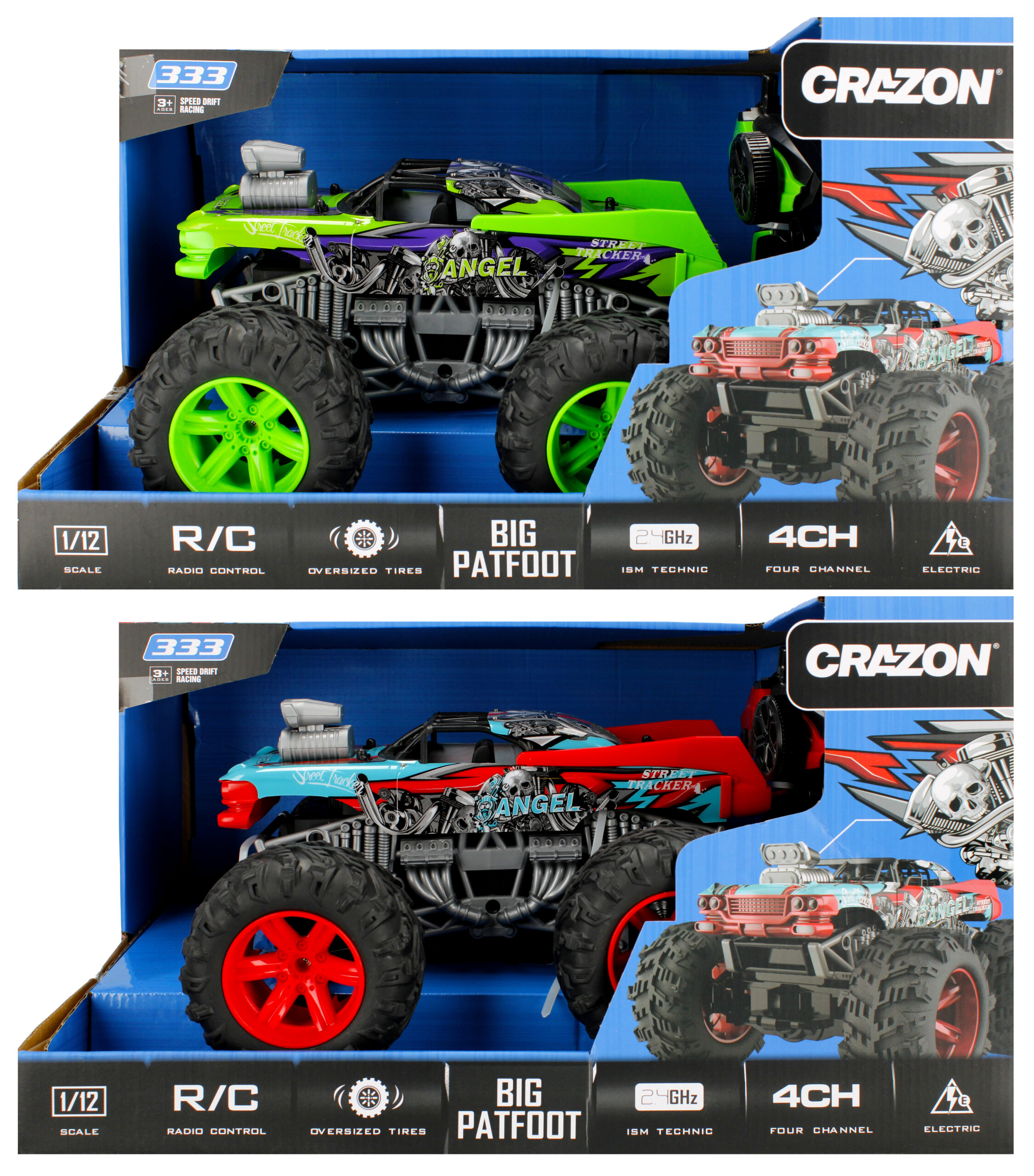 CAR - OFF ROAD CAR R/C FF WB 54X29X33