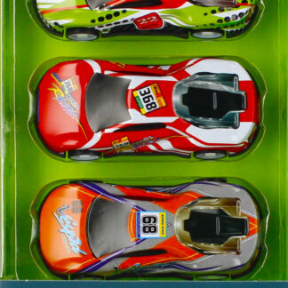 CAR - RACING CAR MET 4PCS + ACCESS. WB  11X35X4