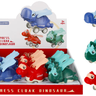 ANIMALS - CARTOON press DINO DISP  13CM