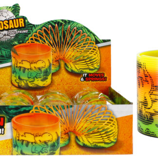 SPRING DINO DISP 8CM