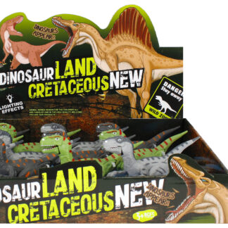 DINOSAUR B/O DISP 9CM