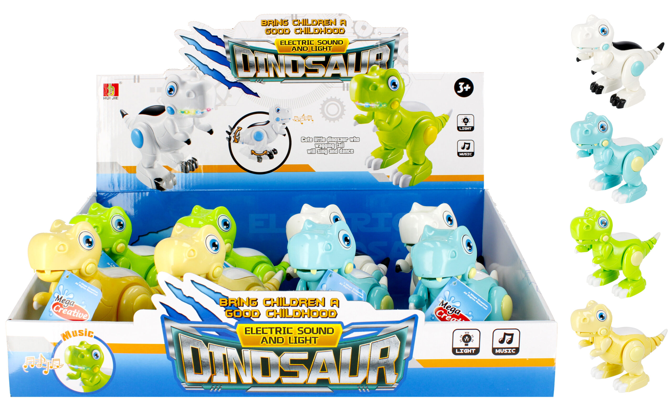 DINOSAUR B/O DISP 20CM