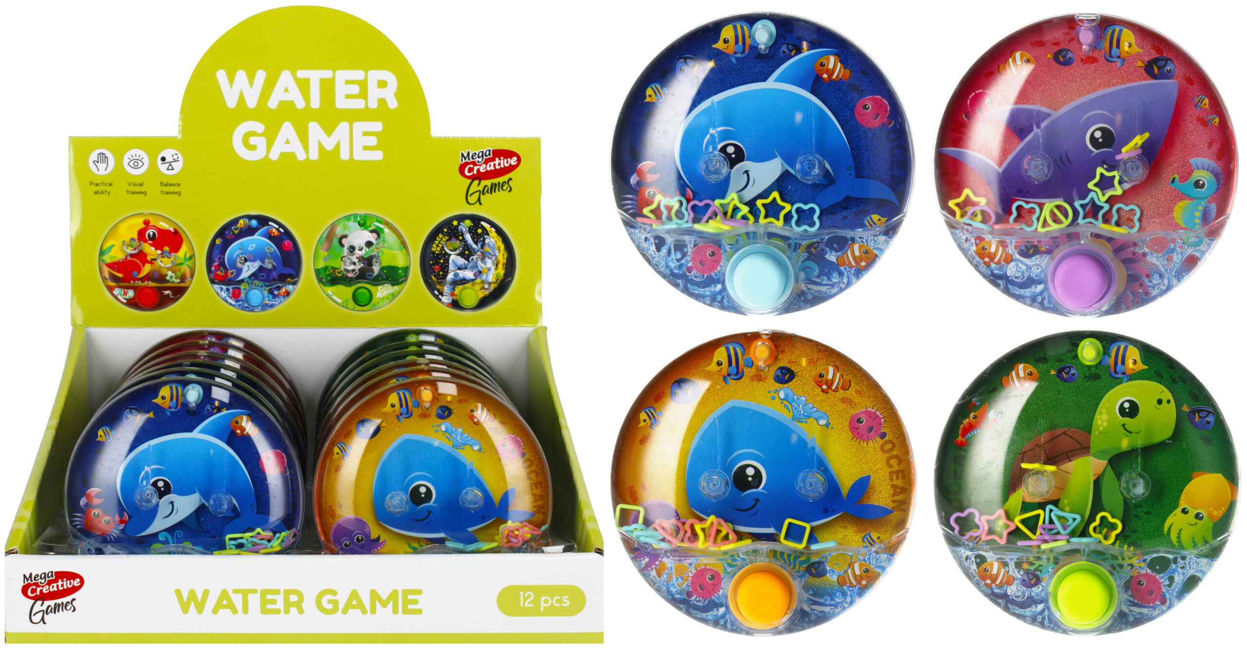 GAME - WATER GAME OCEAN DISP 10X10