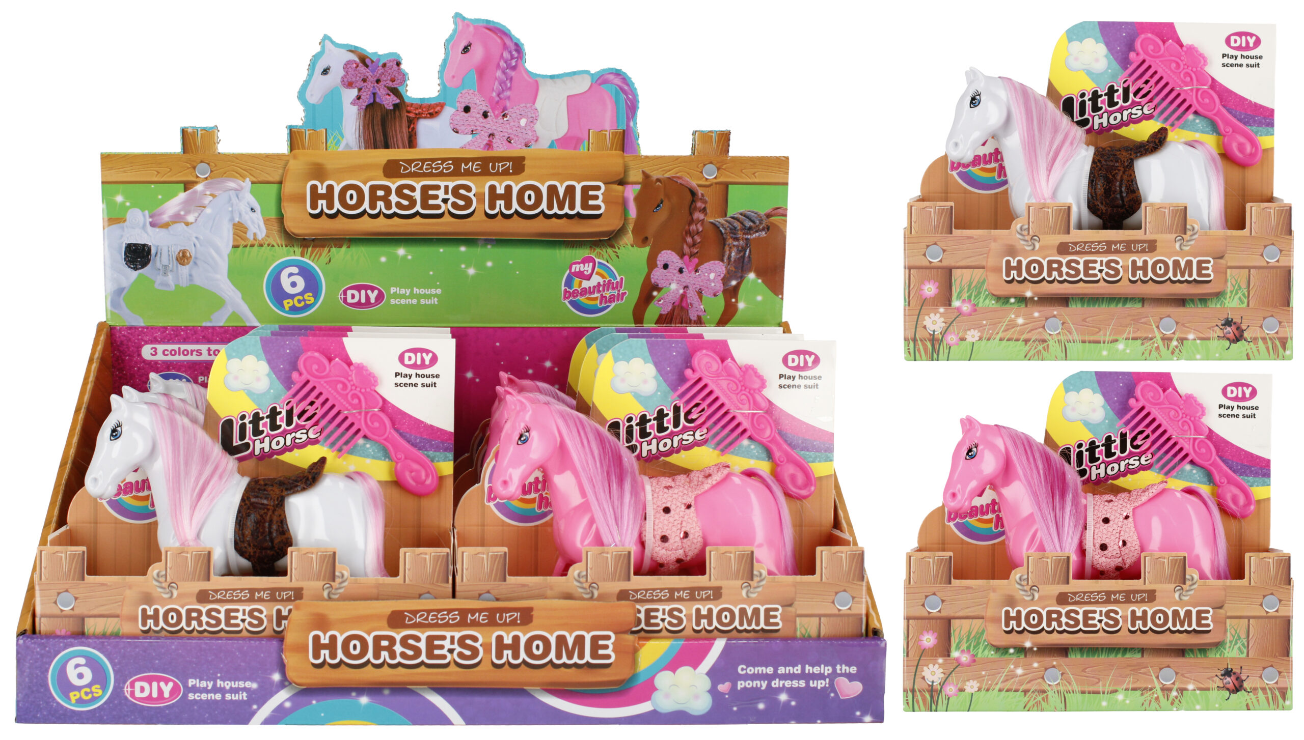 HORSE +ACCESS. MIX2 DISP 18X16X6