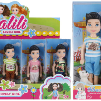 DOLL - BOY DOLL 13CM MIX5 MC DISP 13CM