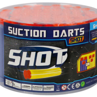 GUN - BULLETS 60PCS PVC 12X8