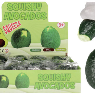 SQUEZZE AWOCADO FRUIT DISP 6CM