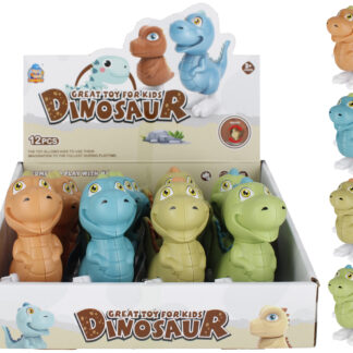 ANIMALS - CARTOON wind up DINO DISP  9X12