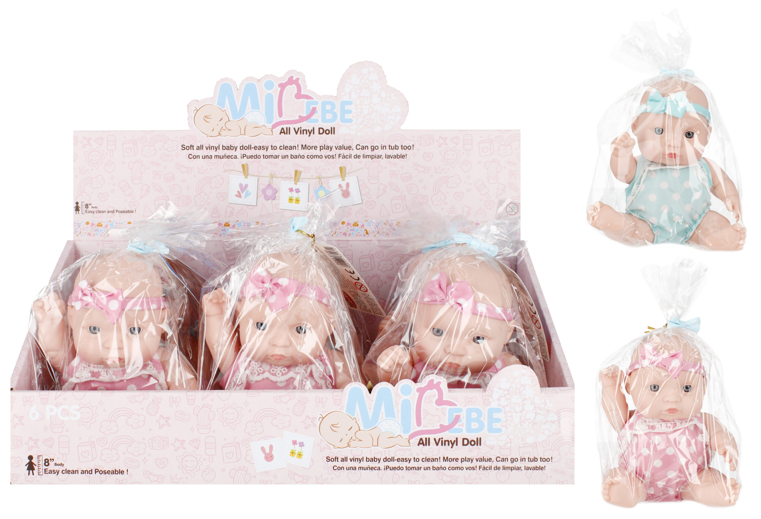 DOLL - BABY DOLL 20CM DISP 20CM