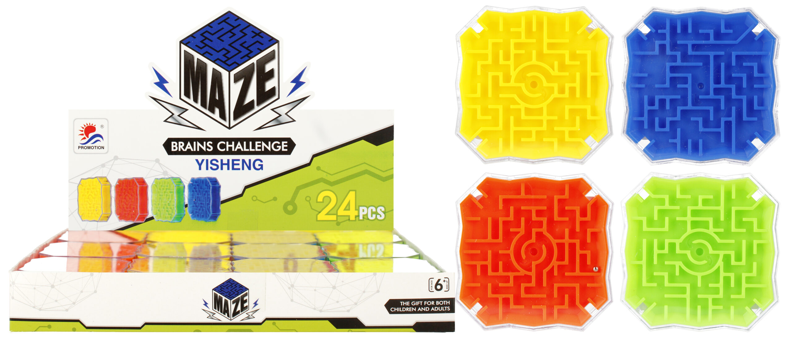 GAME - MAZE GAME DISP 6X6X2