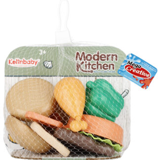 KITCHEN SET 21PCS NET BAG 18X15X15