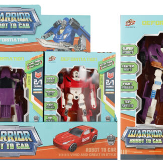 ROBOT 2W1 CAR DISP 16X28X16