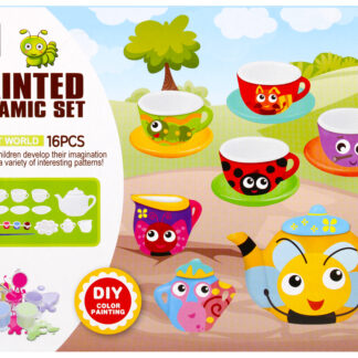 CREATIVE SET ANIMALS COLOUR BOX 25X19X5
