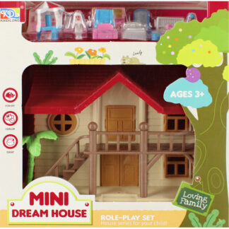 HOUSE SET + ACCESS. 18X19X8