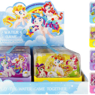 GAME - WATER GAME RAINBOW HORSE DISP 14X11X2