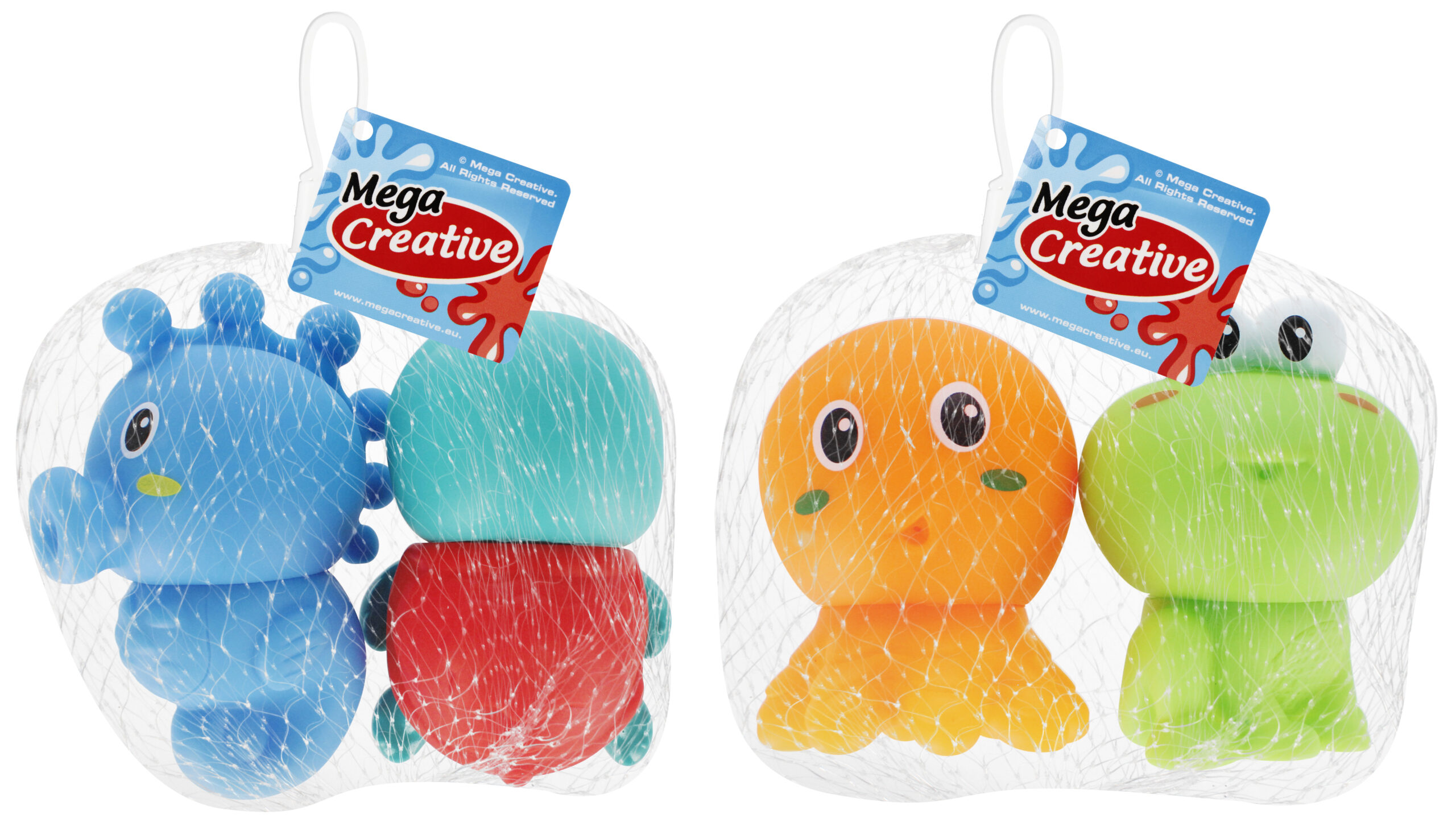 BATH TOYS - ANIMALS NET 10X10