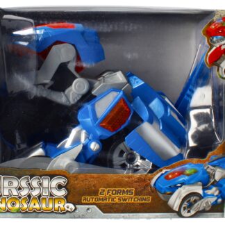 CAR - RACING CAR B/O 2IN1 DINO WB 26X18X15