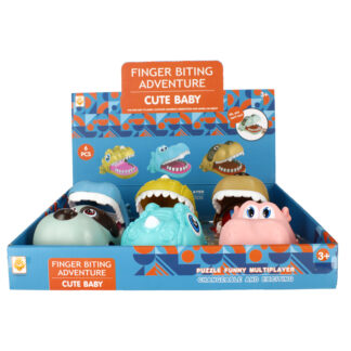 GAME FINGER BITING ANIMALS DISP 16CM