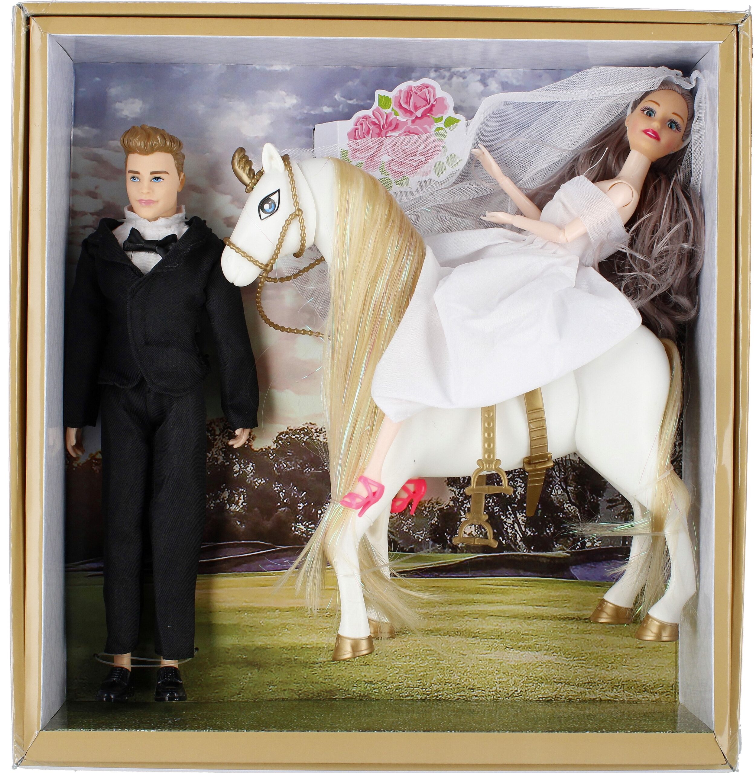 DOLL +ACCESS.WEDDING WB 36CM