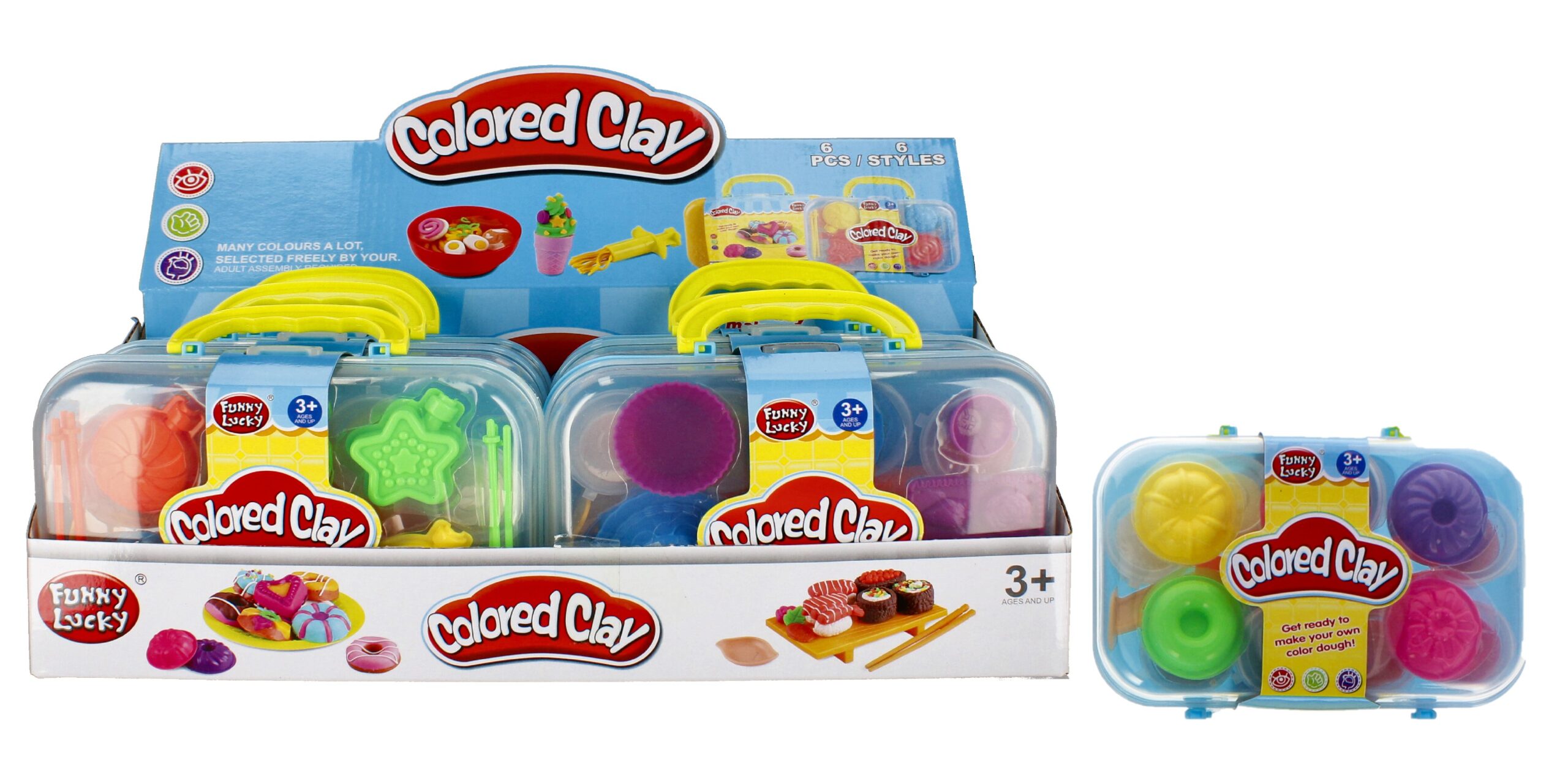 COLOUR DOUGH+ ACCESSS.DISP 20X13X6