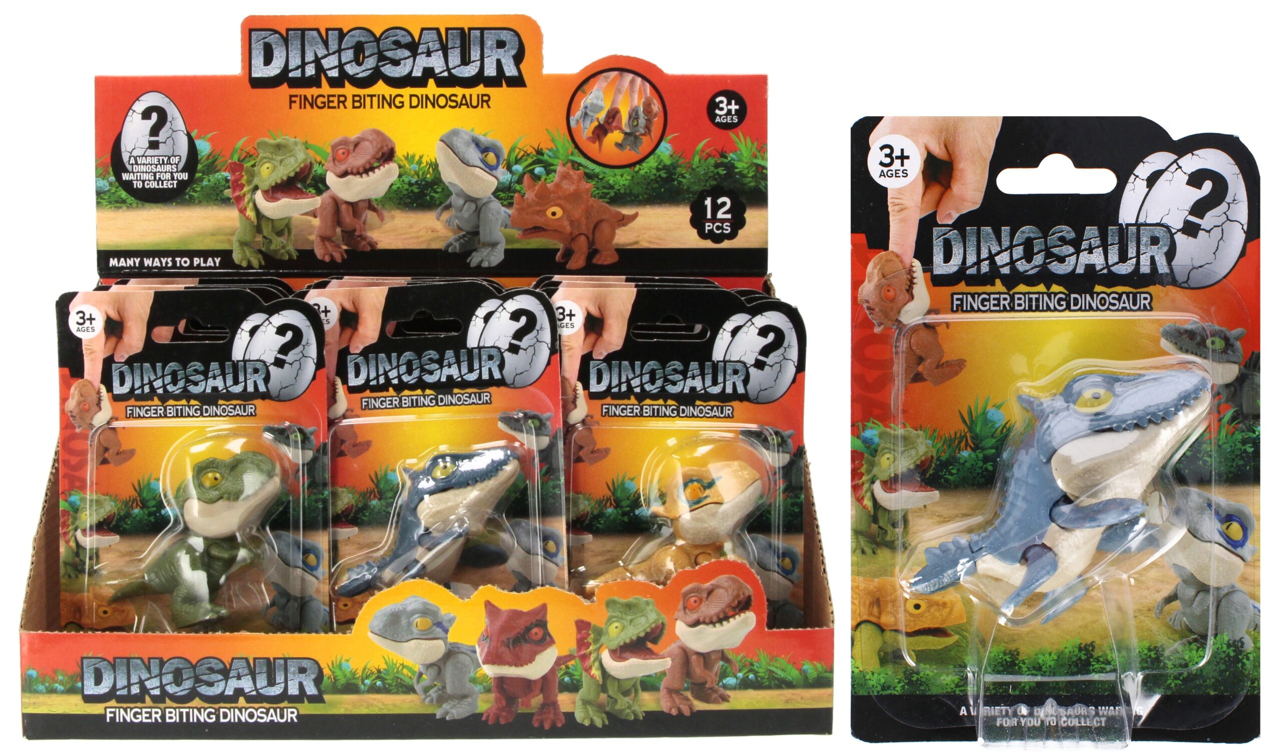 DINOSAUR DISP 11X16X3