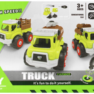 CAR - CONSTRUCTION CAR DYI SET BOX 18X13X8