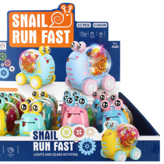 BABY TOYS - SNAIL B/O DISP 11CM