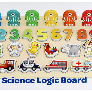 GAME - EDUCATIONAL PUZZLE BOX 33X17X3