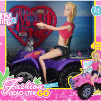 DOLL 29CM + ACCESS. QUAD B/O WB 29X27X5