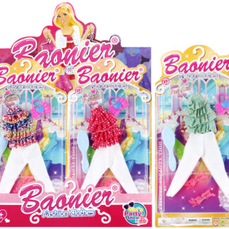 ACCESSORIES FOR DOLL CLOTHES DISP 17X35X3