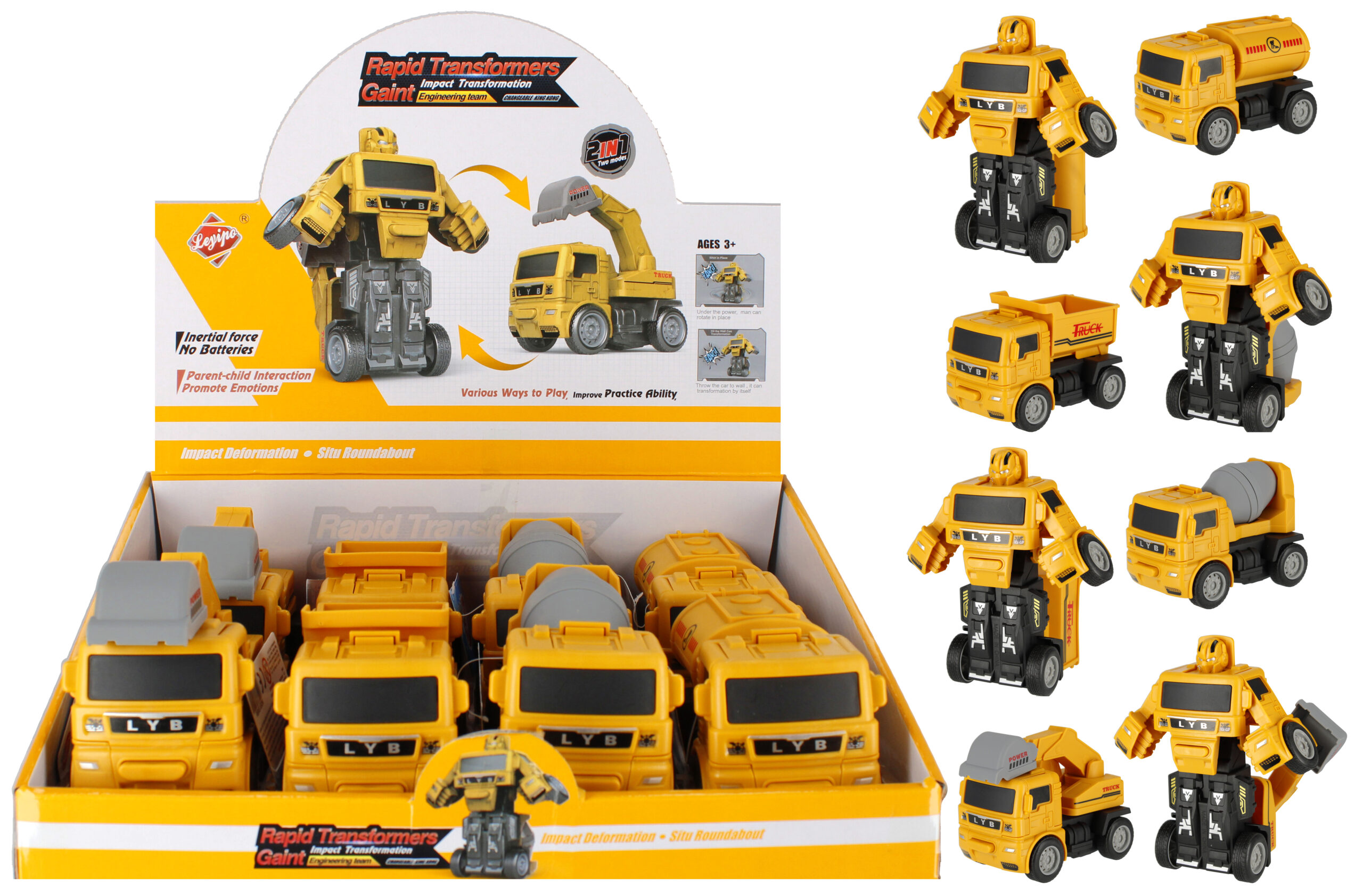 ROBOT 2IN1 DISP 12CM