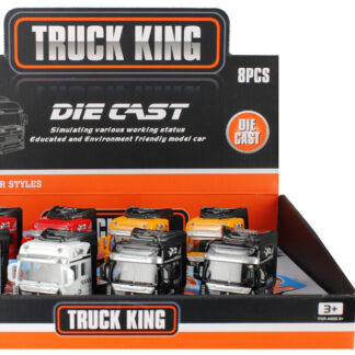 CAR - CONSTRUCTION CAR MET DISP 12CM