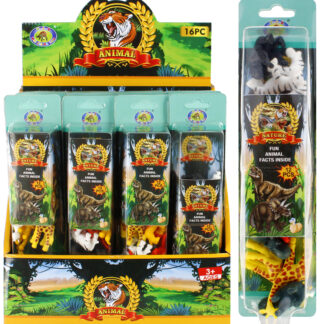 ANIMALS - WILD ANIMALS 12PCS DISP 7X26X5