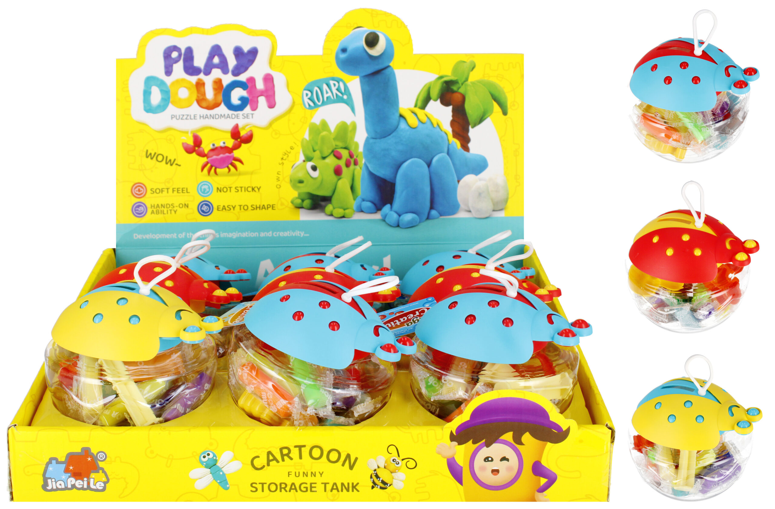 COLOUR DOUGH+ACCESS.DISP 11CM