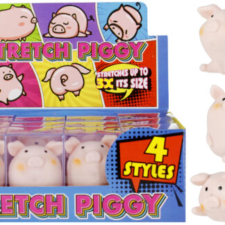 SQUEEZE TOY PIG DISP 4X6X4