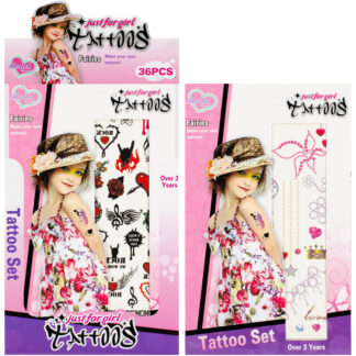 TATTOO FOR GIRL MIX DISP 15X25