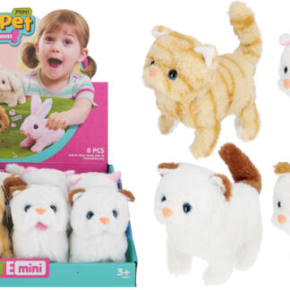 ANIMALS - INTERACTIVE CAT B/O DISP 13X17X15