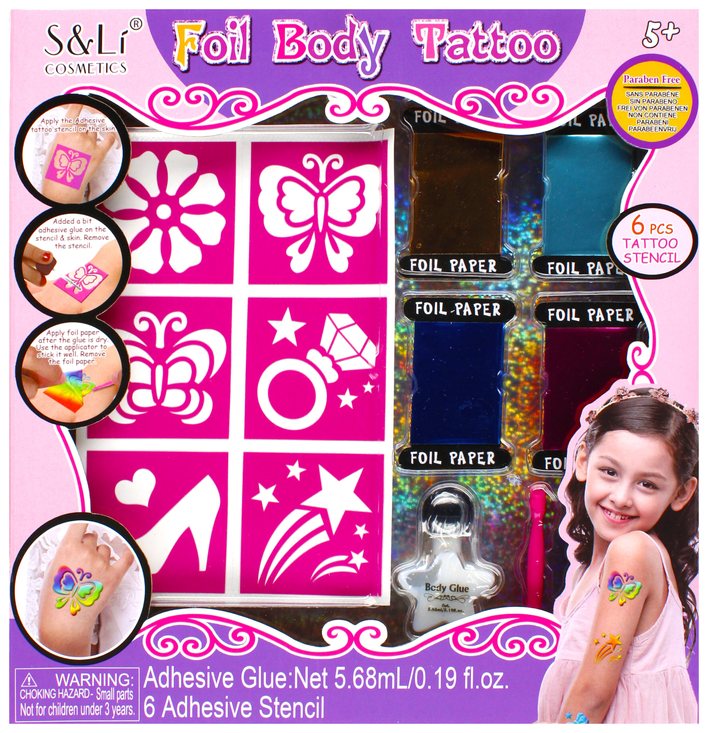 TATTOO SET WB 24X25X3