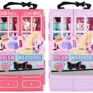 ACCESSORIES WARDROBE WITH CLOTHES PVC 17X32X7