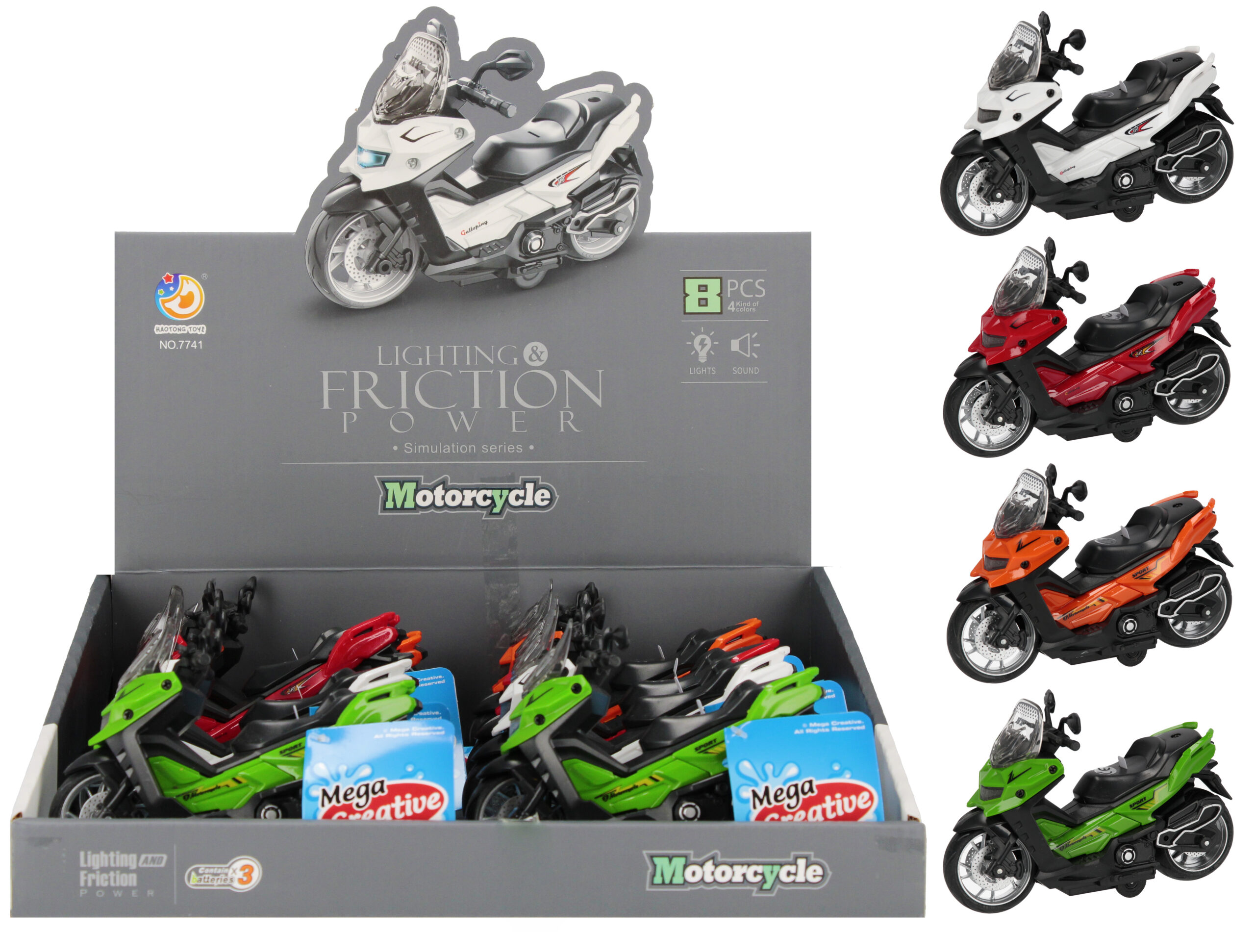 MOTORCYCLE DISP 14CM